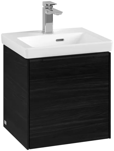VILLEROY BOCH Subway 3.0 Vanity unit, 1 dveře, 423 x 429 x 378 mm, černý dub #C58201AB