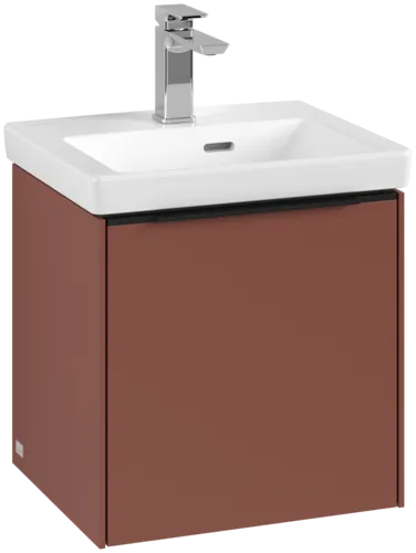 VILLEROY BOCH Subway 3.0 Vanity unit, 1 dveře, 423 x 429 x 378 mm, Vínově červená #C58201AH