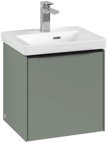 VILLEROY BOCH Subway 3.0 Vanity unit, 1 dveře, 423 x 429 x 378 mm, Soft Green #C58201AF