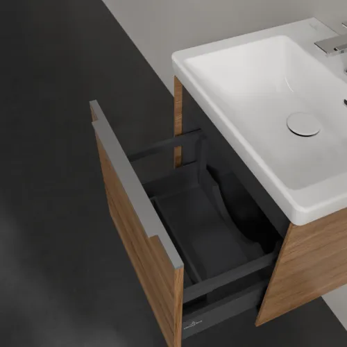 VILLEROY BOCH Subway 3.0 Vanity unit, 1 zásuvka, 473 x 429 x 408 mm, dub Kansas #C58000RH, obrázek 6