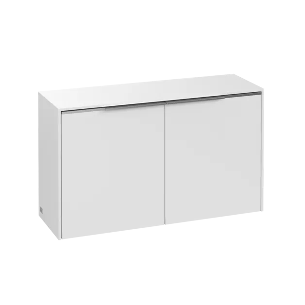 VILLEROY BOCH Příborník Subway 3.0, 2 dveře, 728 x 423 x 256 mm, čistě bílá / čistě bílá #C60000VF