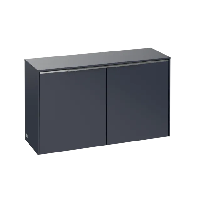 VILLEROY BOCH Příborník Subway 3.0, 2 dveře, 728 x 423 x 256 mm, Marine Blue / Marine Blue #C60000VQ
