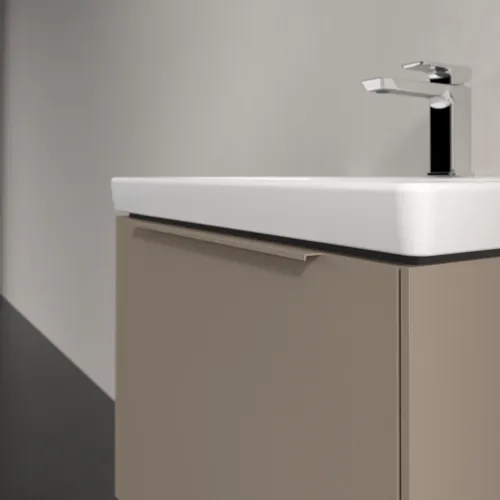 VILLEROY BOCH Subway 3.0 Vanity unit, s osvětlením, 1 zásuvka, 572 x 429 x 478 mm, taupe #C577L2VM, obrázek 6