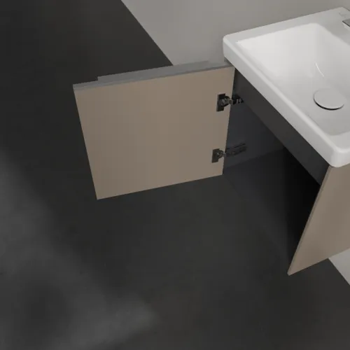 VILLEROY BOCH Subway 3.0 Vanity unit, 1 dveře, 423 x 429 x 378 mm, taupe #C58100VM, obrázek 6