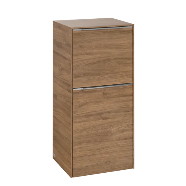 VILLEROY BOCH Boční skříňka Subway 3.0, 1 zásuvka, 1 dvířka, 400 x 860 x 362 mm, dub Kansas / dub Kansas #C59500RH