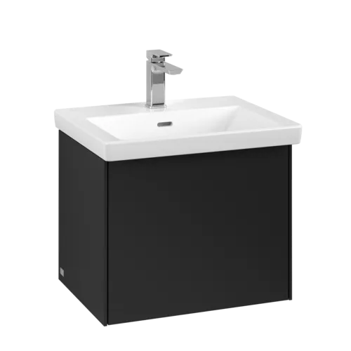 VILLEROY BOCH Subway 3.0 Vanity unit, 1 zásuvka, 523 x 429 x 448 mm, Volcano Black #C57901VL