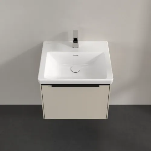 VILLEROY BOCH Subway 3.0 Vanity unit, 1 zásuvka, 523 x 429 x 448 mm, Cashmere Grey #C57901VN, obrázek 4