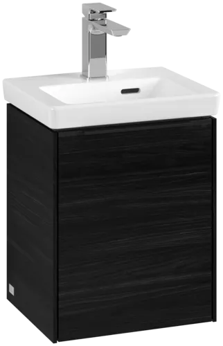 VILLEROY BOCH Subway 3.0 Vanity unit, 1 dveře, 351 x 429 x 309 mm, černý dub #C58401AB