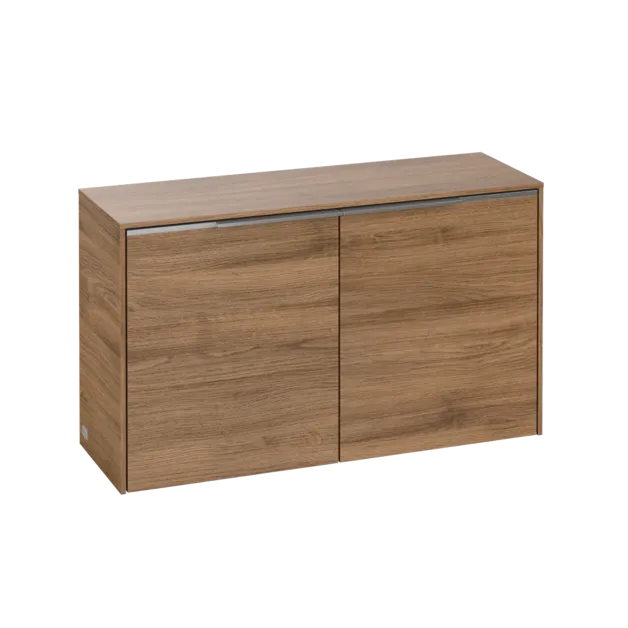 VILLEROY BOCH Příborník Subway 3.0, 2 dveře, 728 x 423 x 256 mm, dub Kansas / dub Kansas #C60000RH