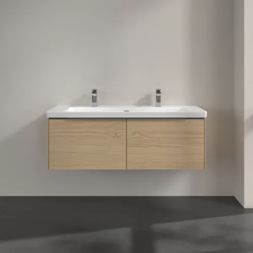 VILLEROY BOCH Vanová skříňka Subway 3.0, 2 výsuvy, 1272 x 429 x 478 mm, severský dub #C60100VJ, obrázek 3
