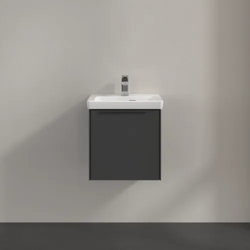 VILLEROY BOCH Subway 3.0 Vanity unit, 1 dvířka, 423 x 429 x 378 mm, grafitová barva #C58102VR, obrázek 4