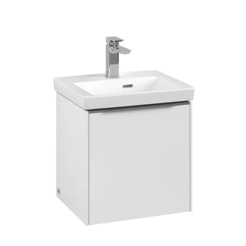 VILLEROY BOCH Subway 3.0 Vanity unit, 1 dveře, 423 x 429 x 378 mm, čistě bílá #C58200VF