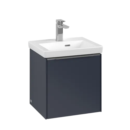 VILLEROY BOCH Subway 3.0 Vanity unit, 1 dveře, 423 x 429 x 378 mm, Marine Blue #C58200VQ