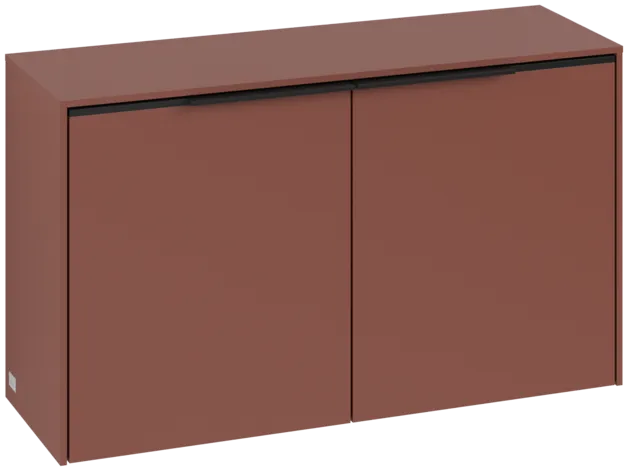 VILLEROY BOCH Příborník Subway 3.0, 2 dveře, 728 x 423 x 256 mm, vínově červená #C60001AH