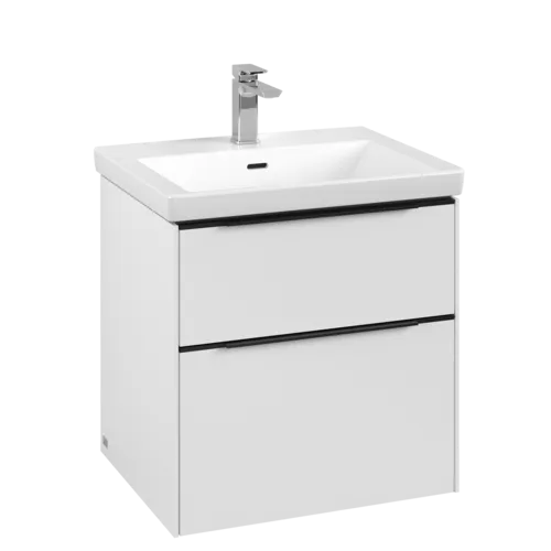 VILLEROY BOCH Subway 3.0 Vanity unit, 2 výsuvy, 572 x 576 x 478 mm, čistě bílá #C57801VF