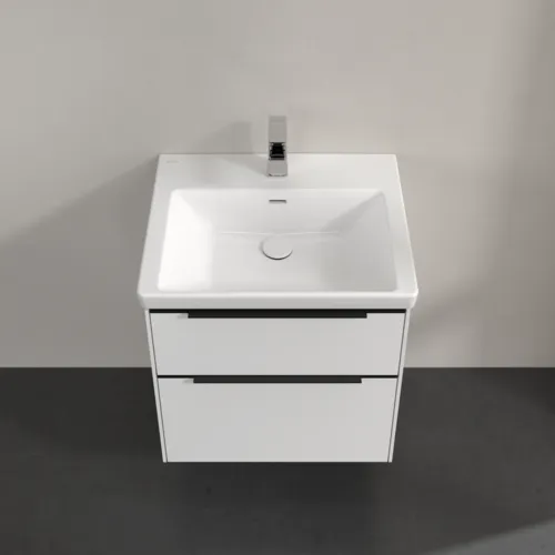 VILLEROY BOCH Subway 3.0 Vanity unit, 2 výsuvy, 572 x 576 x 478 mm, čistě bílá #C57801VF, obrázek 4