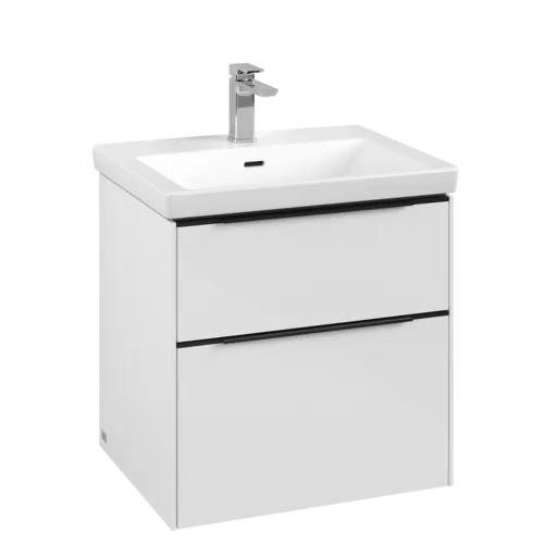 VILLEROY BOCH Subway 3.0 Vanity unit, 2 výsuvy, 572 x 576 x 478 mm, Brilliant White #C57801VE