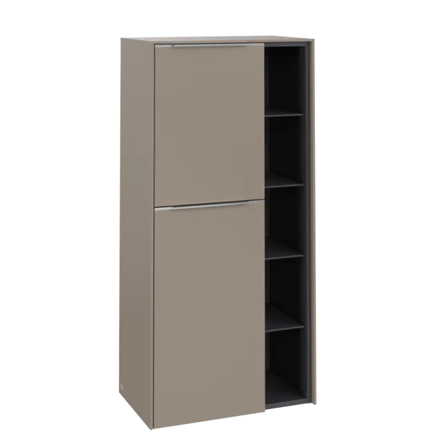 VILLEROY BOCH Středová skříňka Subway 3.0, 2 dveře, 574 x 1200 x 362 mm, taupe / taupe #C59800VM