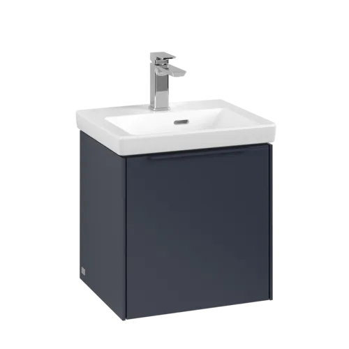 VILLEROY BOCH Subway 3.0 Vanity unit, 1 dveře, 423 x 429 x 378 mm, Marine Blue #C58202VQ