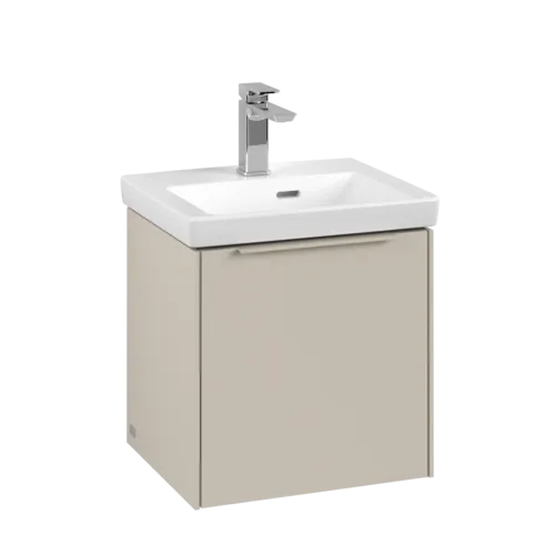 VILLEROY BOCH Subway 3.0 Vanity unit, 1 dveře, 423 x 429 x 378 mm, Cashmere Grey #C58202VN