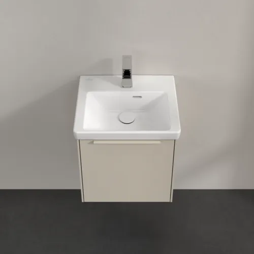 VILLEROY BOCH Subway 3.0 Vanity unit, 1 dveře, 423 x 429 x 378 mm, Cashmere Grey #C58202VN, obrázek 4