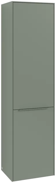 VILLEROY BOCH Spížní skříň Subway 3.0, 1 dveře, 1 výklop na prádlo, 450 x 1710 x 362 mm, jemně zelená #C59202AF