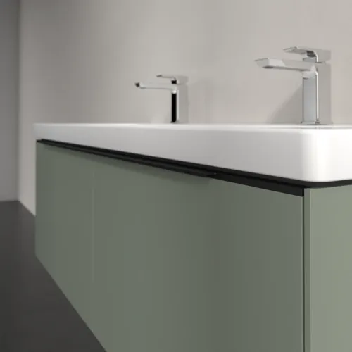 VILLEROY BOCH Subway 3.0 Vanity unit, 2 výsuvy, 1272 x 429 x 478 mm, Soft Green #C60101AF, obrázek 5