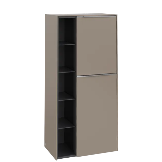 VILLEROY BOCH Středová skříňka Subway 3.0, 2 dveře, 574 x 1200 x 362 mm, taupe / taupe #C59900VM