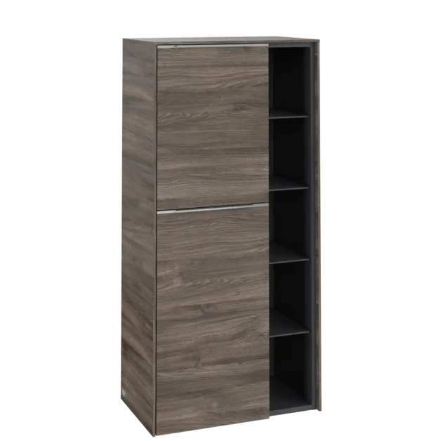 VILLEROY BOCH Středová skříňka Subway 3.0, 2 dveře, 574 x 1200 x 362 mm, dub kamenný / dub kamenný #C59800RK