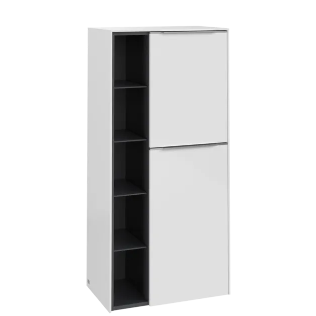 VILLEROY BOCH Středová skříňka Subway 3.0, 2 dveře, 574 x 1200 x 362 mm, Brilliant White / Brilliant White #C59900VE