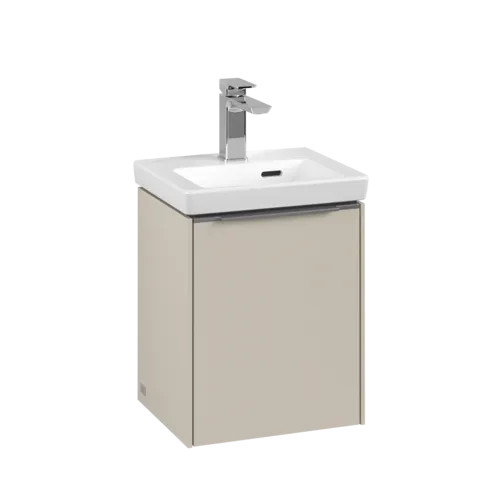 VILLEROY BOCH Subway 3.0 Vanity unit, 1 dveře, 351 x 429 x 309 mm, Cashmere Grey #C58400VN