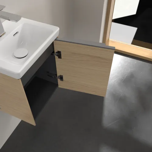 VILLEROY BOCH Subway 3.0 toaletní skříňka, 1 dvířka, 351 x 429 x 309 mm, severský dub #C58400VJ, obrázek 6