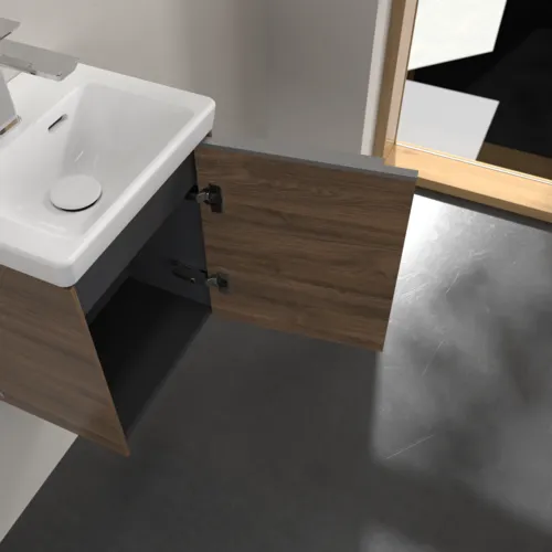 VILLEROY BOCH Subway 3.0 Vanity unit, 1 dveře, 351 x 429 x 309 mm, Arizona Oak #C58400VH, obrázek 6