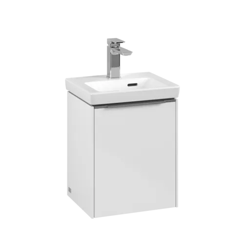 VILLEROY BOCH Subway 3.0 Vanity unit, 1 dvířka, 351 x 429 x 309 mm, Brilliant White #C58400VE