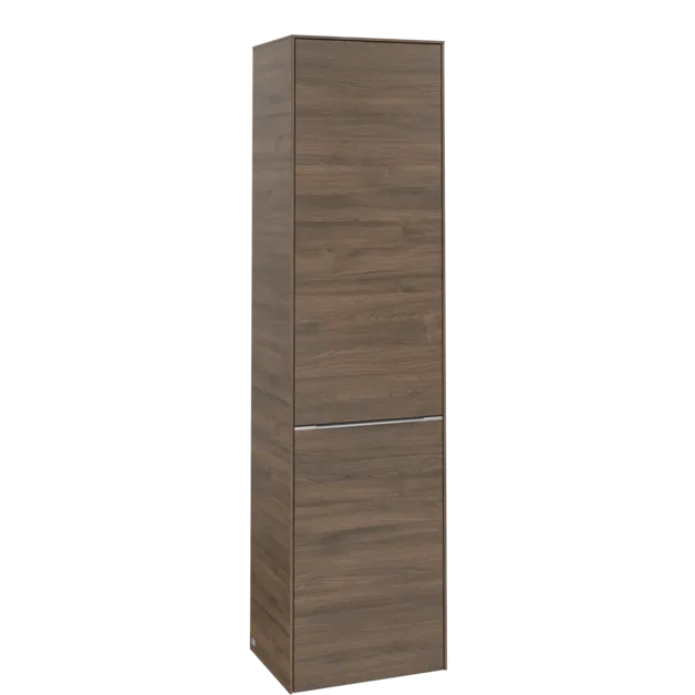VILLEROY BOCH Spížní skříň Subway 3.0, 1 dveře, 1 výklop na prádlo, 450 x 1710 x 362 mm, Arizona Oak / Arizona Oak #C59300VH