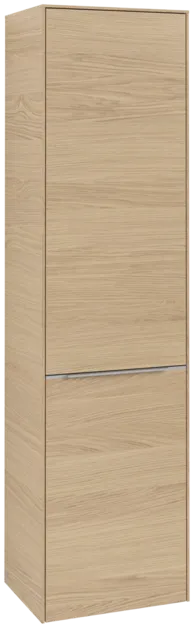 VILLEROY BOCH Spížní skříň Subway 3.0, 1 dveře, 1 výklop na prádlo, 450 x 1710 x 362 mm, dub severský / dub severský #C59300VJ