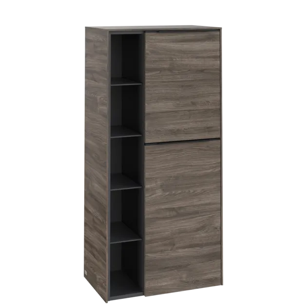 VILLEROY BOCH Středová skříňka Subway 3.0, 2 dveře, 574 x 1200 x 362 mm, dub kamenný / dub kamenný #C59901RK