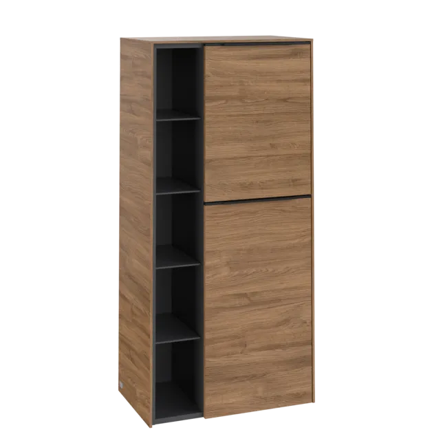 VILLEROY BOCH Středová skříňka Subway 3.0, 2 dveře, 574 x 1200 x 362 mm, dub Kansas / dub Kansas #C59901RH