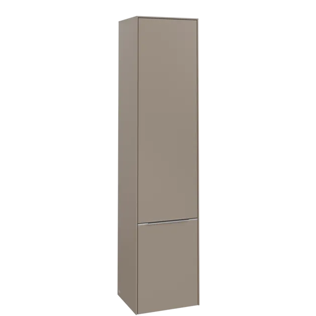 VILLEROY BOCH Subway 3.0 Vysoká skříň, 2 dveře, 400 x 1710 x 362 mm, taupe / taupe #C58600VM