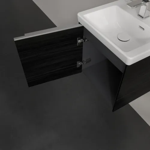 VILLEROY BOCH Subway 3.0 Vanity unit, 1 dveře, 423 x 429 x 378 mm, černý dub #C58100AB, obrázek 6