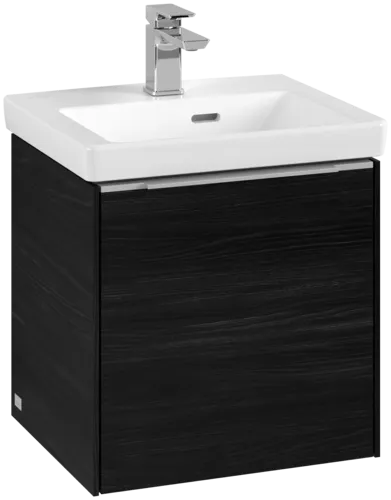 VILLEROY BOCH Subway 3.0 Vanity unit, 1 dveře, 423 x 429 x 378 mm, černý dub #C58100AB