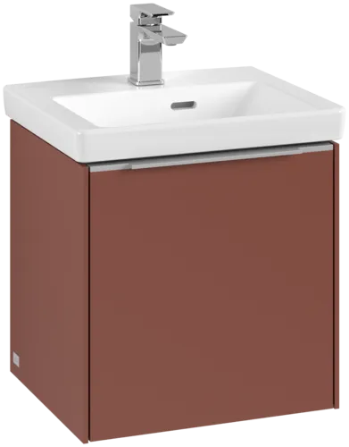 VILLEROY BOCH Subway 3.0 Vanity unit, 1 dveře, 423 x 429 x 378 mm, Vínově červená #C58100AH