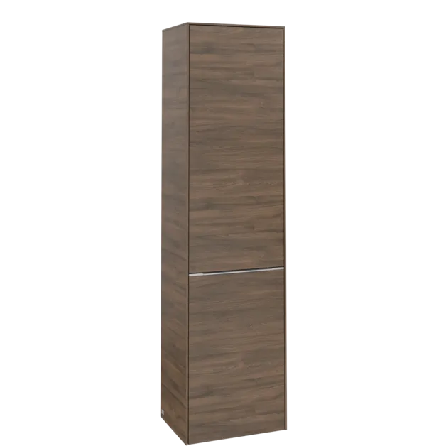 VILLEROY BOCH Spížní skříň Subway 3.0, 1 dveře, 1 výklop na prádlo, 450 x 1710 x 362 mm, Arizona Oak / Arizona Oak #C59200VH