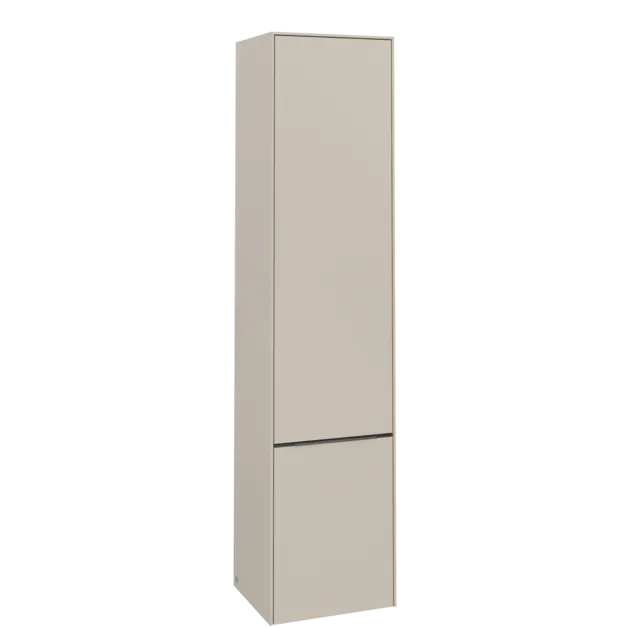 VILLEROY BOCH Subway 3.0 Vysoká skříň, 2 dveře, 400 x 1710 x 362 mm, Cashmere Grey / Cashmere Grey #C58602VN