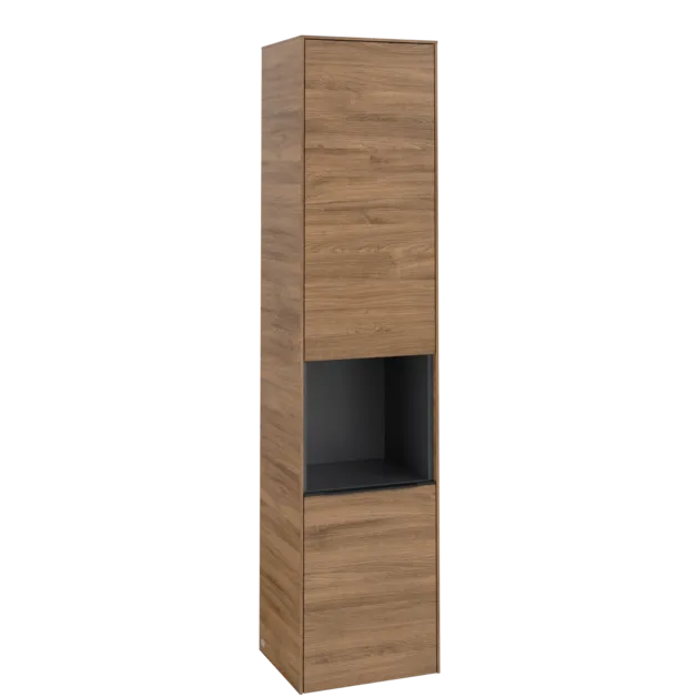 VILLEROY BOCH Vysoká skříňka Subway 3.0, 2 dveře, 400 x 1710 x 362 mm, dub Kansas / dub Kansas #C58901RH