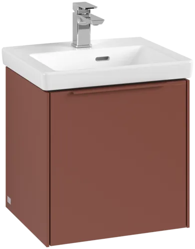 VILLEROY BOCH Subway 3.0 Vanity unit, 1 dveře, 423 x 429 x 378 mm, Vínově červená #C58102AH