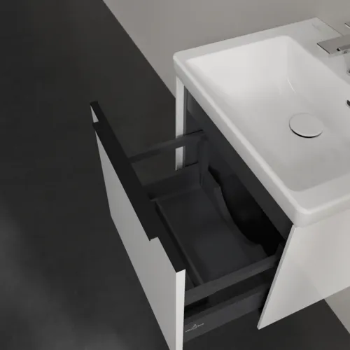 VILLEROY BOCH Subway 3.0 Vanity unit, 1 zásuvka, 473 x 429 x 408 mm, Brilliant White #C58001VE, obrázek 6
