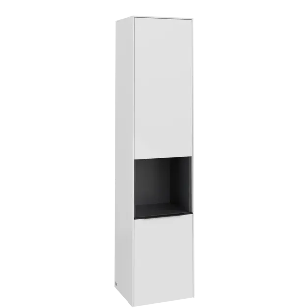 VILLEROY BOCH Vysoká skříňka Subway 3.0, 2 dveře, 400 x 1710 x 362 mm, Brilliant White / Brilliant White #C58901VE