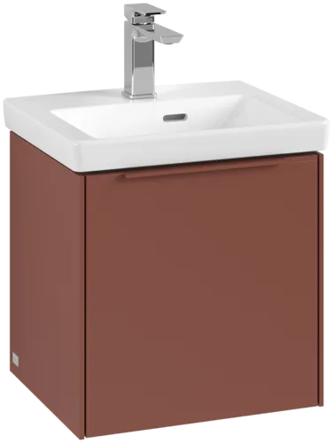 VILLEROY BOCH Subway 3.0 Vanity unit, 1 dveře, 423 x 429 x 378 mm, Vínově červená #C58202AH