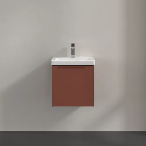 VILLEROY BOCH Subway 3.0 Vanity unit, 1 dveře, 423 x 429 x 378 mm, Vínově červená #C58202AH, obrázek 3
